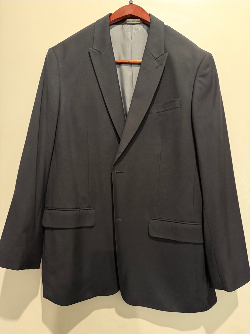 Perry Ellis Black Single-Breasted Blazer